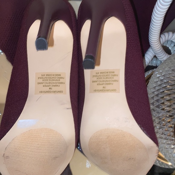 NWT Steve Madden Century Bootie Burgundy - Picture 5 of 5